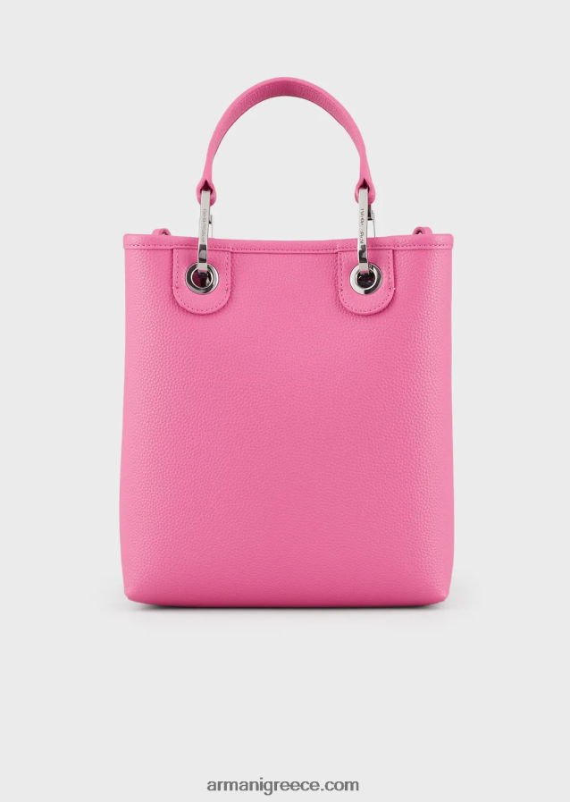 γυναίκες Armani τσάντα αγορών με στάμπα ελαφιού myea κάθετη 4046R6695 φουξία