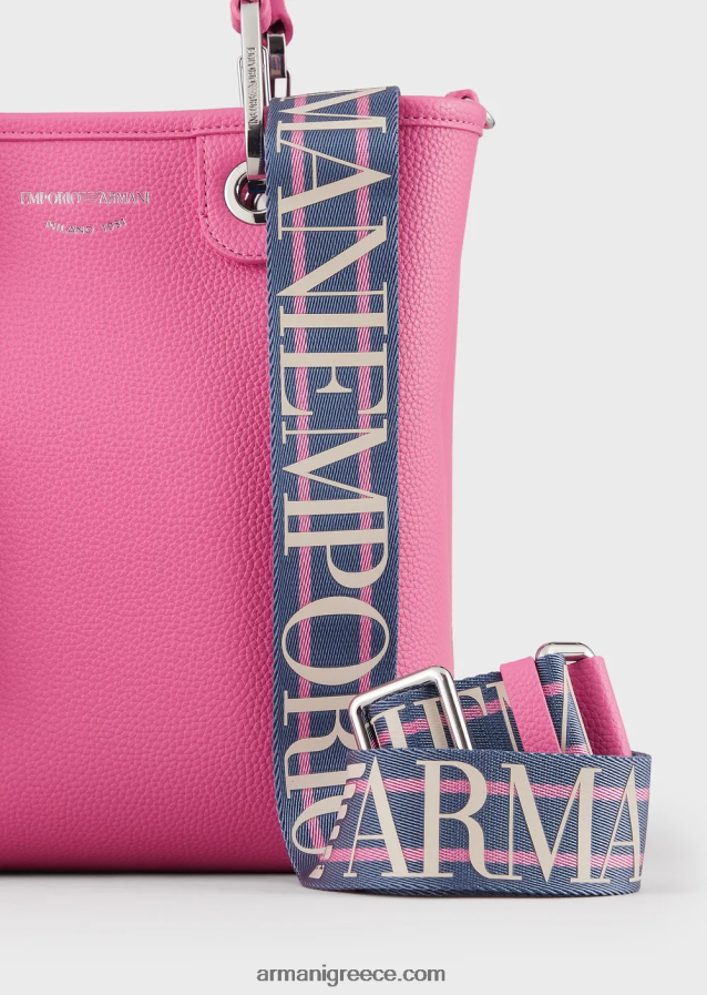 γυναίκες Armani τσάντα αγορών με στάμπα ελαφιού myea κάθετη 4046R6695 φουξία