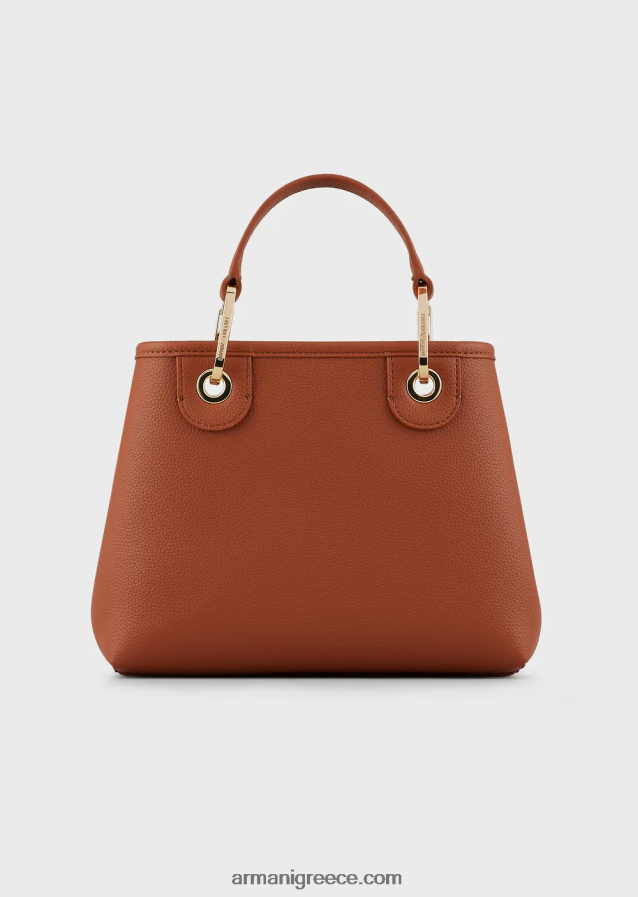 γυναίκες Armani myea bag μικρό shopper bag με στάμπα ελάφι 4046R6655 βοός