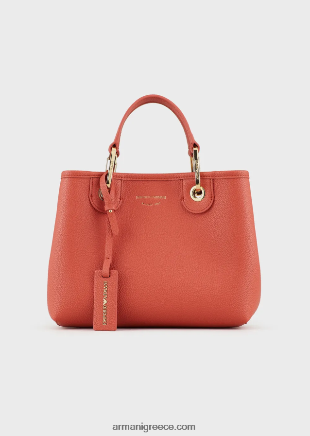 γυναίκες Armani myea bag μικρό shopper bag με στάμπα ελάφι 4046R6658 βοός