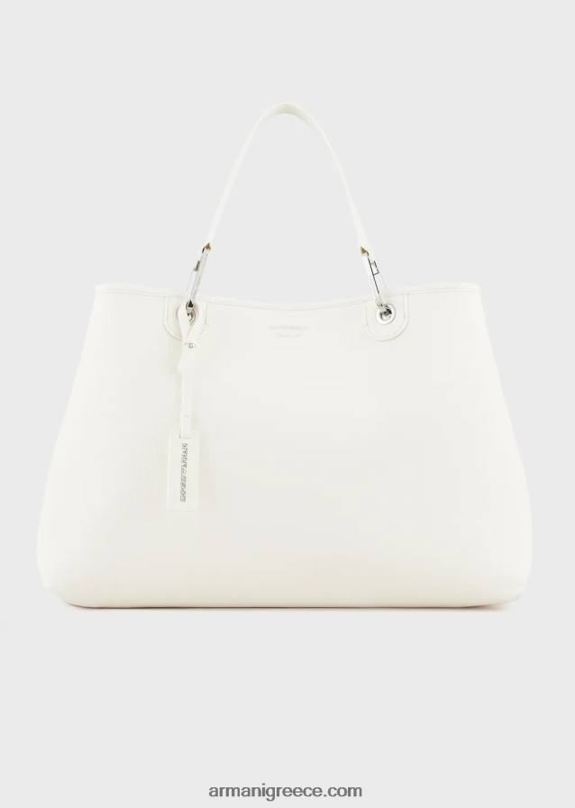 γυναίκες Armani μεγάλη τσάντα myea shopper με στάμπα ελαφιού 4046R6689 διχρωμία