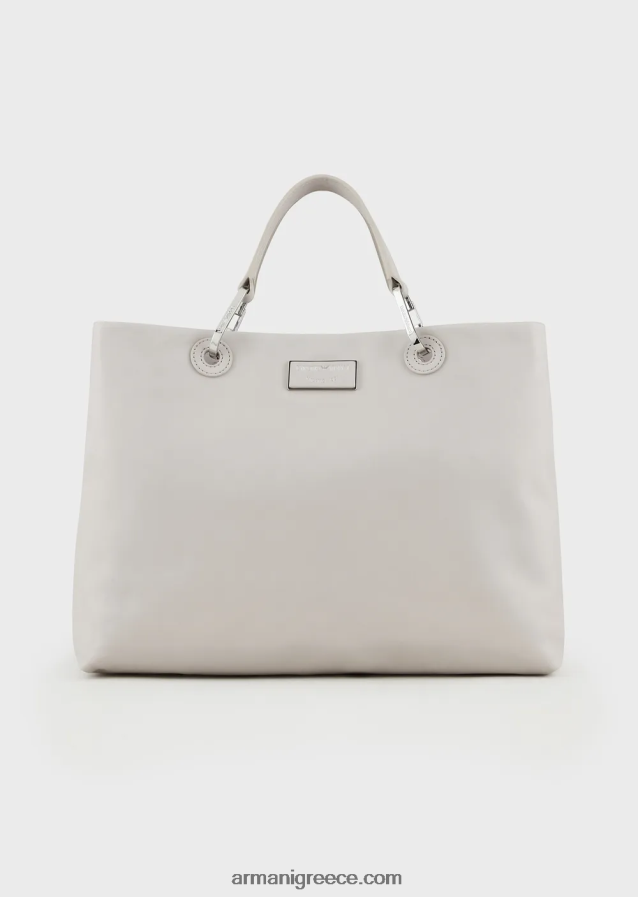γυναίκες Armani μεσαία myea shopper τσάντα από οικολογικό δέρμα 4046R6715 πάγος