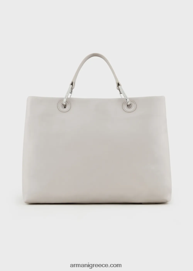 γυναίκες Armani μεσαία myea shopper τσάντα από οικολογικό δέρμα 4046R6715 πάγος