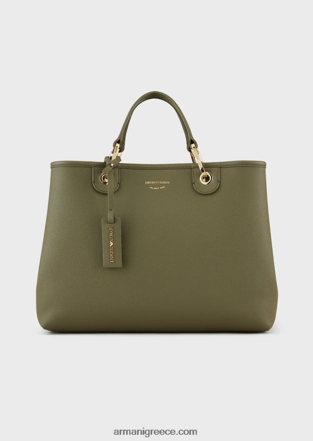γυναίκες Armani μεσαία myea shopper bag με στάμπα ελαφιού 4046R6675