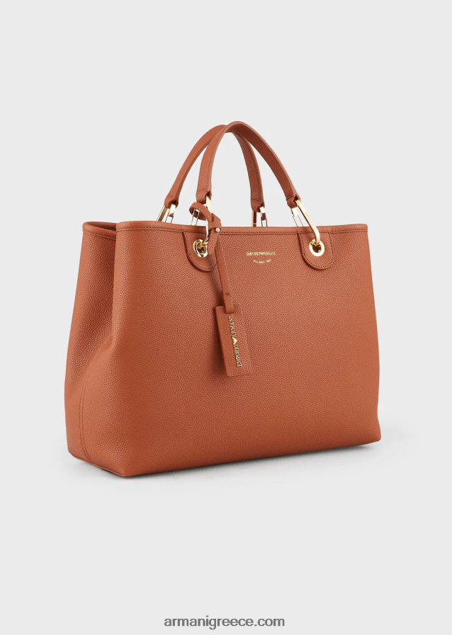 γυναίκες Armani μεσαία myea shopper bag με στάμπα ελαφιού 4046R6675