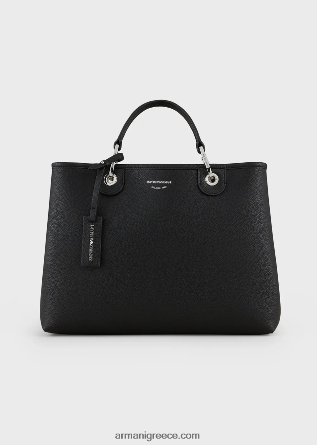 γυναίκες Armani μεσαία myea shopper bag με στάμπα ελαφιού 4046R6678 διχρωμία