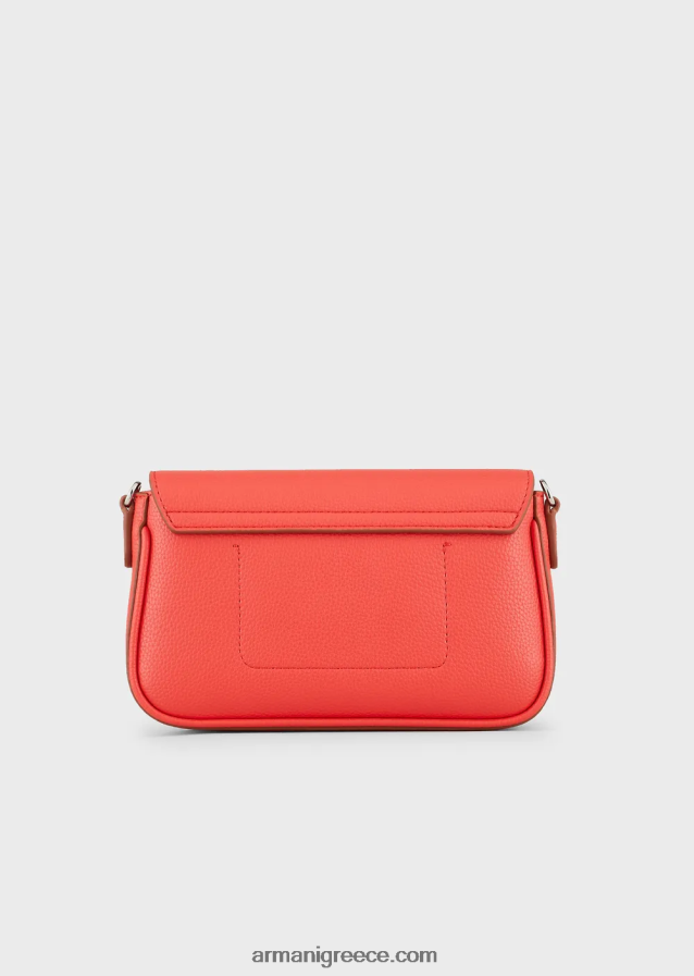 γυναίκες Armani μίνι τσάντα με στάμπα ελαφιού 4046R6577 πορτοκάλι