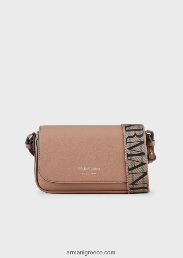 γυναίκες Armani μίνι τσάντα με στάμπα ελαφιού 4046R6580 καμήλα