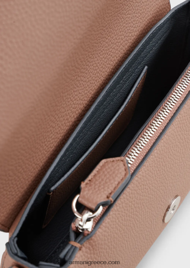 γυναίκες Armani μίνι τσάντα με στάμπα ελαφιού 4046R6581 μπλε