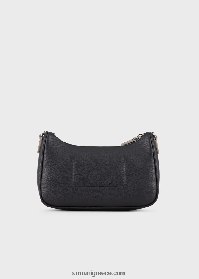 γυναίκες Armani τσάντα μπαγκέτας με στάμπα ελαφιού 4046R6594 ναυτικό μπλε