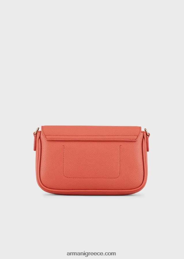 γυναίκες Armani μίνι τσάντα με στάμπα ελαφιού 4046R6624 καφέ