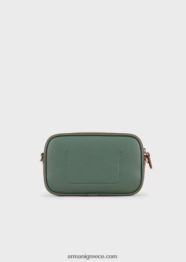 γυναίκες Armani Θήκη κάμερας deer-print με ιμάντα ώμου 4046R6586 καμήλα