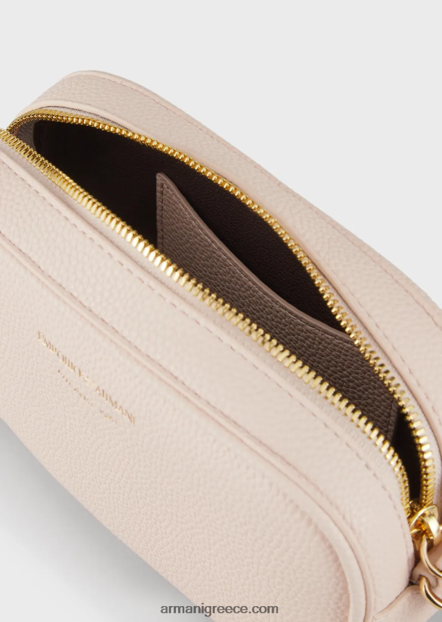 γυναίκες Armani Θήκη κάμερας deer-print με ιμάντα ώμου 4046R6626 γυμνός