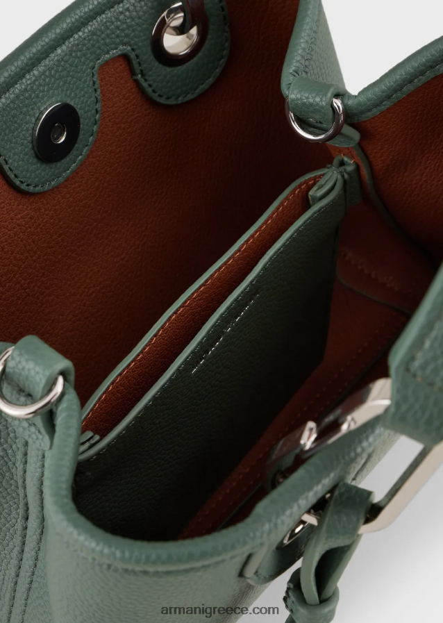 γυναίκες Armani μίνι τσάντα myea με στάμπα ελαφιού 4046R6596 πράσινος