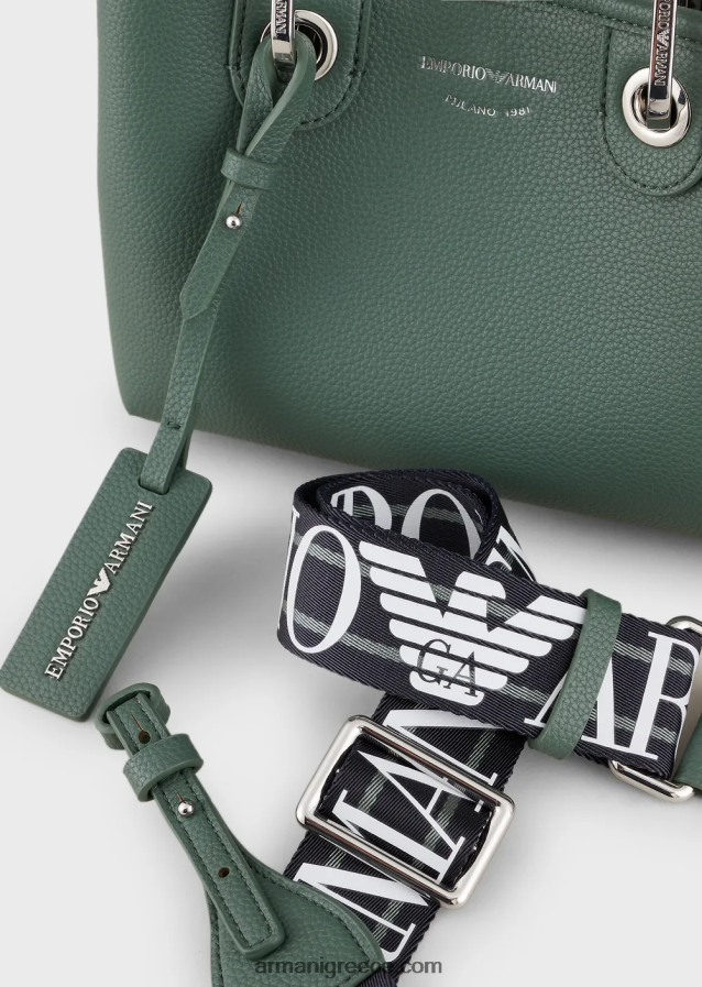 γυναίκες Armani μίνι τσάντα myea με στάμπα ελαφιού 4046R6596 πράσινος