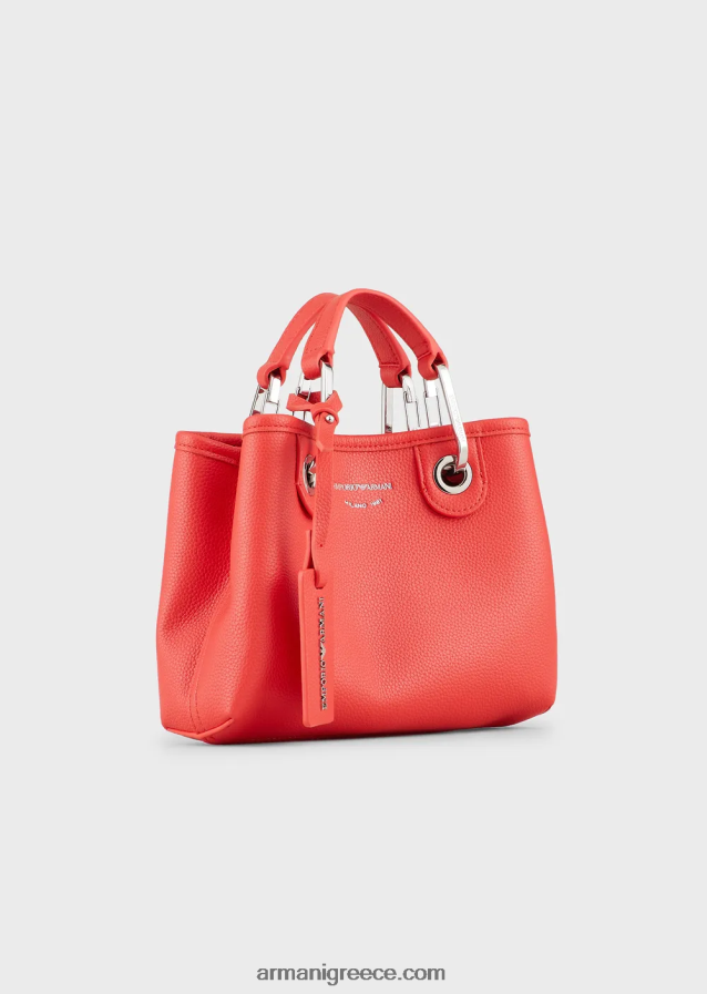 γυναίκες Armani μίνι τσάντα myea με στάμπα ελαφιού 4046R6599 πορτοκάλι