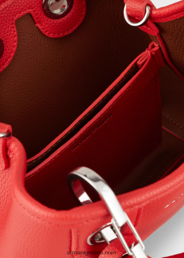 γυναίκες Armani μίνι τσάντα myea με στάμπα ελαφιού 4046R6599 πορτοκάλι