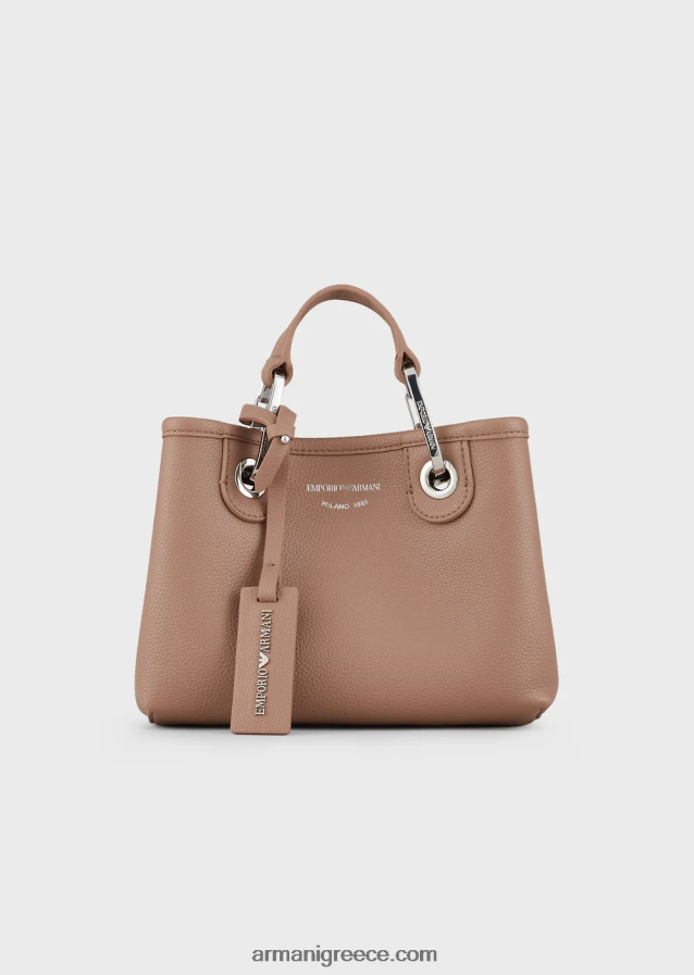 γυναίκες Armani μίνι τσάντα myea με στάμπα ελαφιού 4046R6601 καμήλα