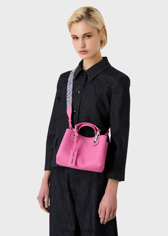 γυναίκες Armani μίνι τσάντα myea με στάμπα ελαφιού 4046R6602 φουξία