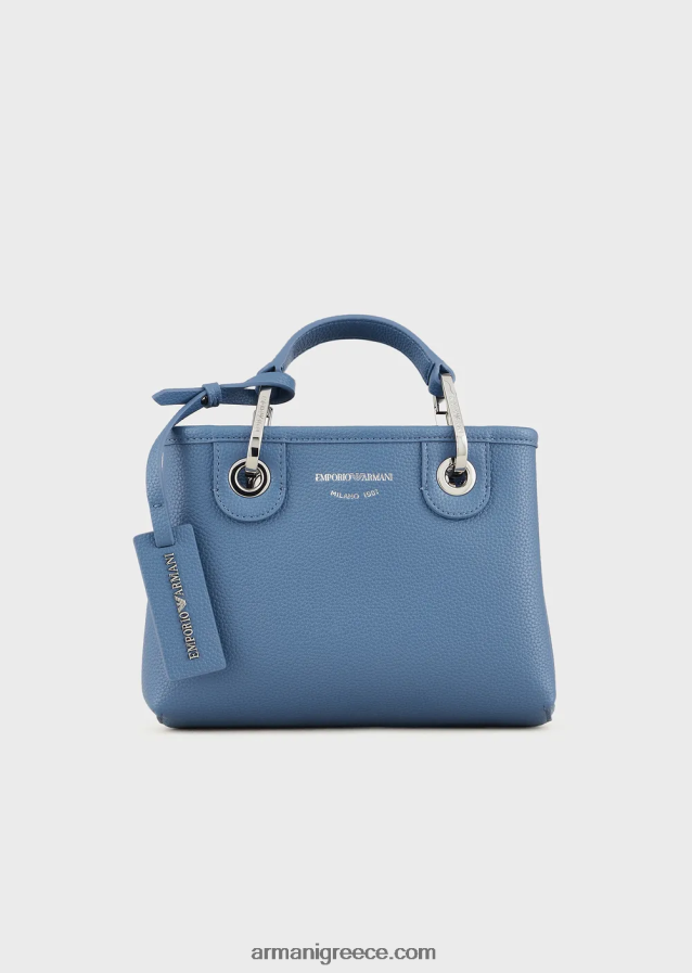 γυναίκες Armani μίνι τσάντα myea με στάμπα ελαφιού 4046R6604 μπλε