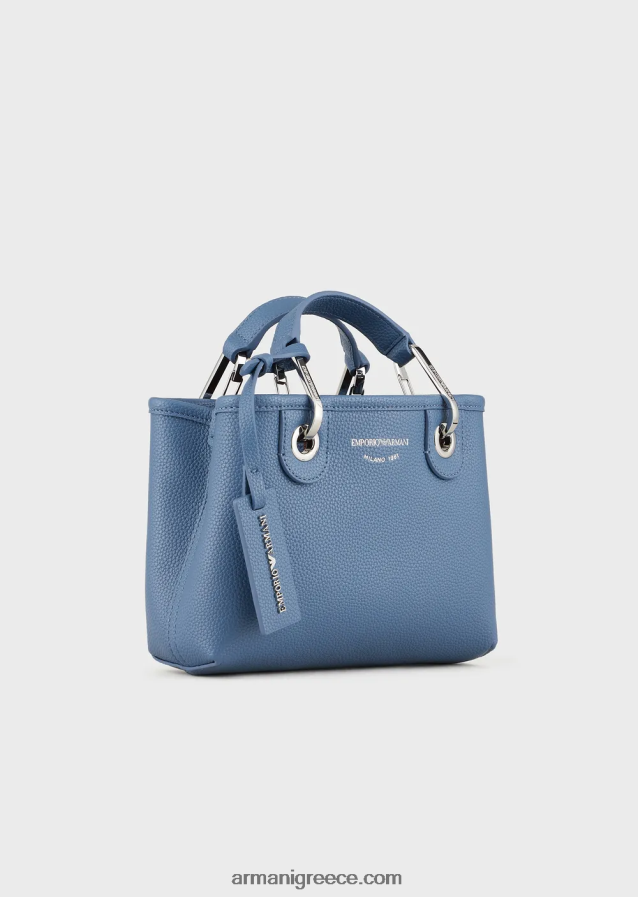 γυναίκες Armani μίνι τσάντα myea με στάμπα ελαφιού 4046R6604 μπλε