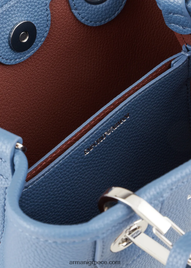 γυναίκες Armani μίνι τσάντα myea με στάμπα ελαφιού 4046R6604 μπλε