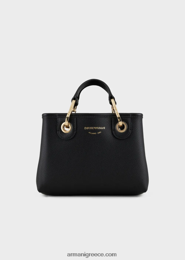 γυναίκες Armani μίνι τσάντα myea με στάμπα ελαφιού 4046R6606 βαθύ μαύρο