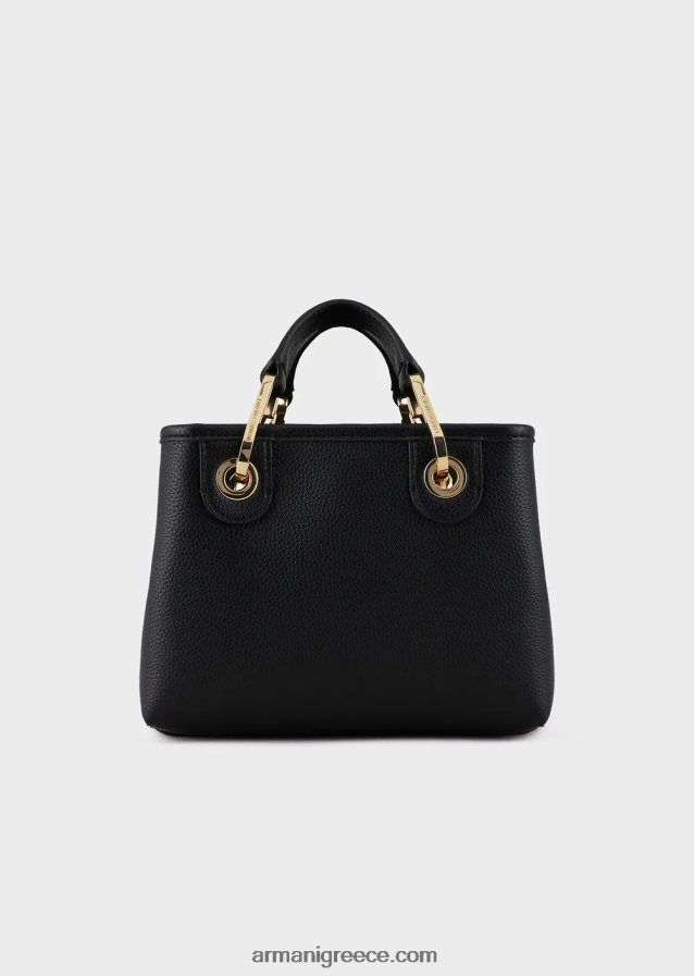 γυναίκες Armani μίνι τσάντα myea με στάμπα ελαφιού 4046R6606 βαθύ μαύρο