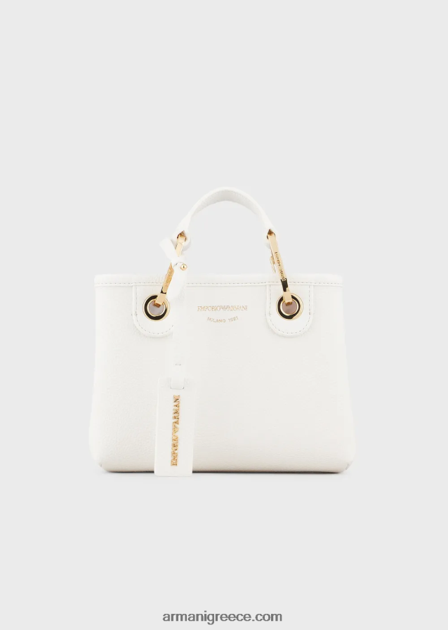 γυναίκες Armani μίνι τσάντα myea με στάμπα ελαφιού 4046R6607 άσπρο