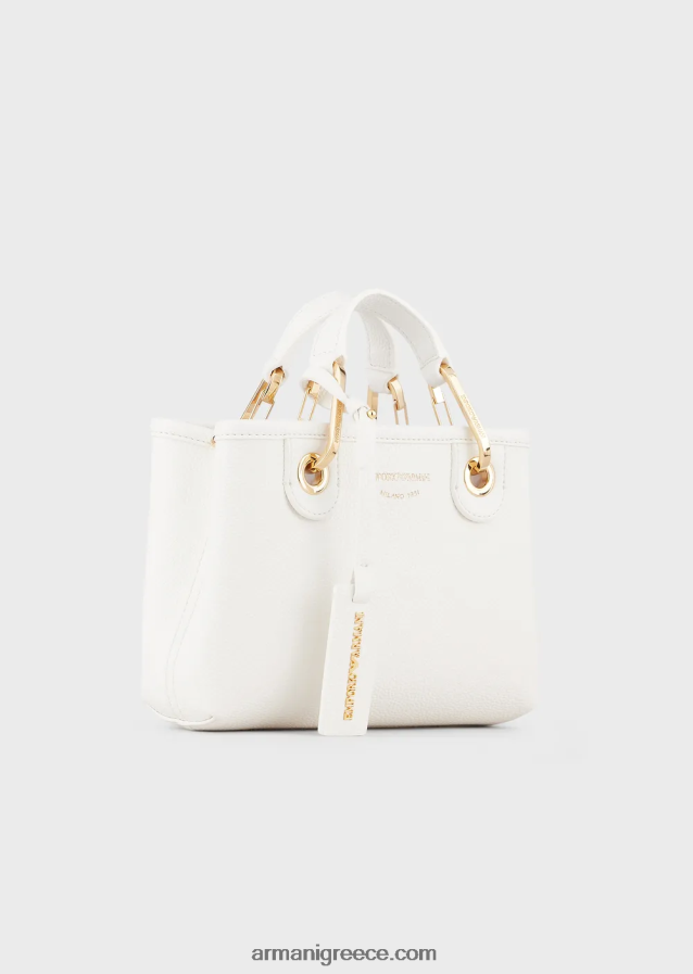 γυναίκες Armani μίνι τσάντα myea με στάμπα ελαφιού 4046R6607 άσπρο