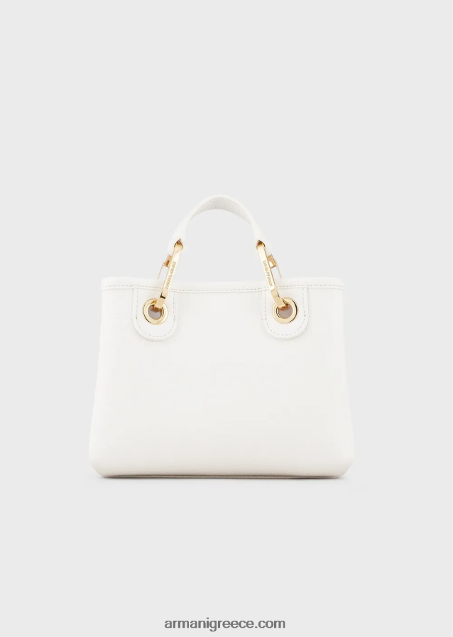 γυναίκες Armani μίνι τσάντα myea με στάμπα ελαφιού 4046R6607 άσπρο
