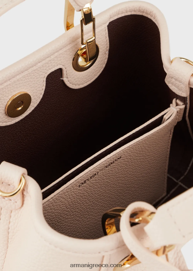 γυναίκες Armani μίνι τσάντα myea με στάμπα ελαφιού 4046R6608 γυμνός