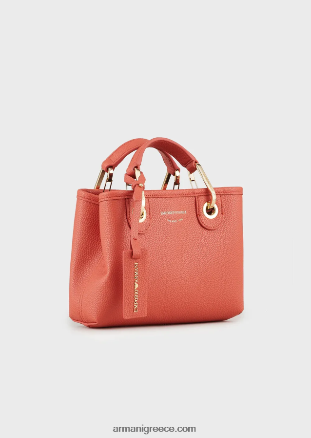 γυναίκες Armani μίνι τσάντα myea με στάμπα ελαφιού 4046R6609 καφέ