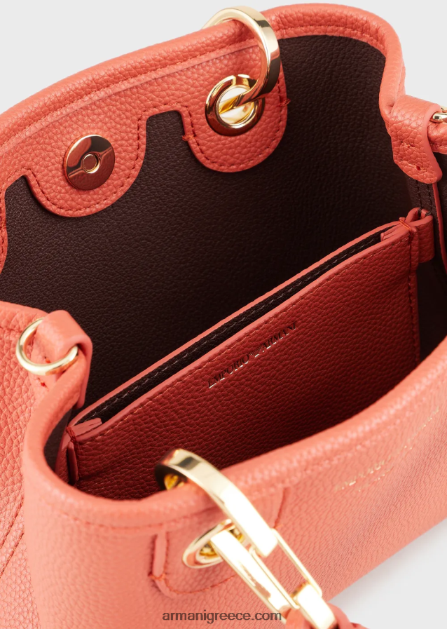 γυναίκες Armani μίνι τσάντα myea με στάμπα ελαφιού 4046R6609 καφέ