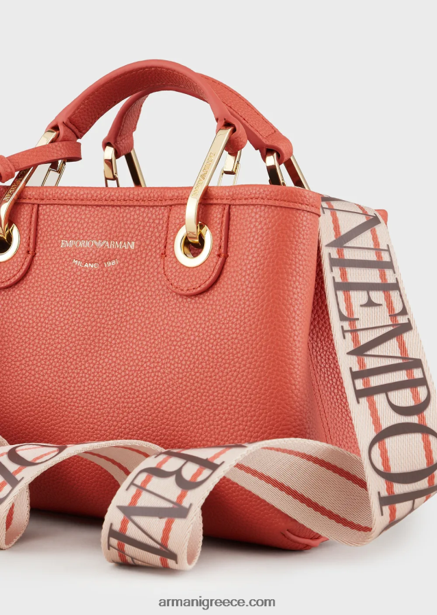 γυναίκες Armani μίνι τσάντα myea με στάμπα ελαφιού 4046R6609 καφέ