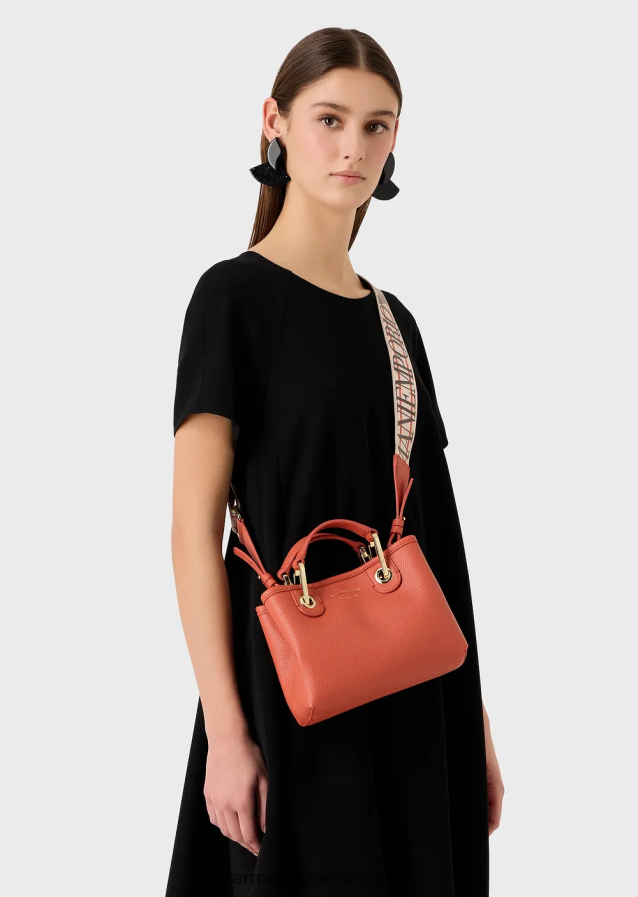 γυναίκες Armani μίνι τσάντα myea με στάμπα ελαφιού 4046R6609 καφέ