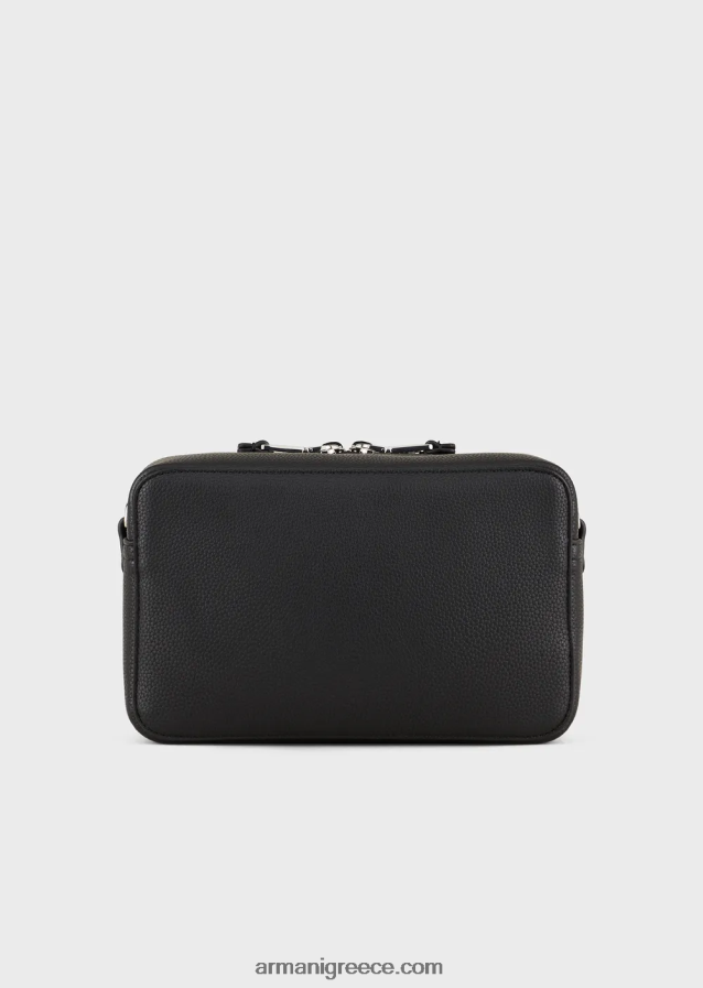 γυναίκες Armani Θήκη κάμερας myea με στάμπα ελαφιού με ιμάντα ώμου 4046R6617 μαύρος