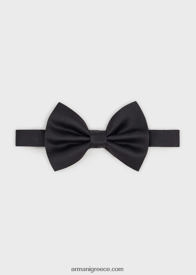 άνδρες Armani Οθωμανικό παπιγιόν από καθαρό μετάξι 4046R62149 ναυτικό μπλε