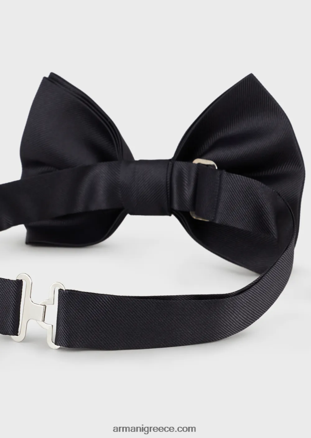 άνδρες Armani Οθωμανικό παπιγιόν από καθαρό μετάξι 4046R62150 μπορντό