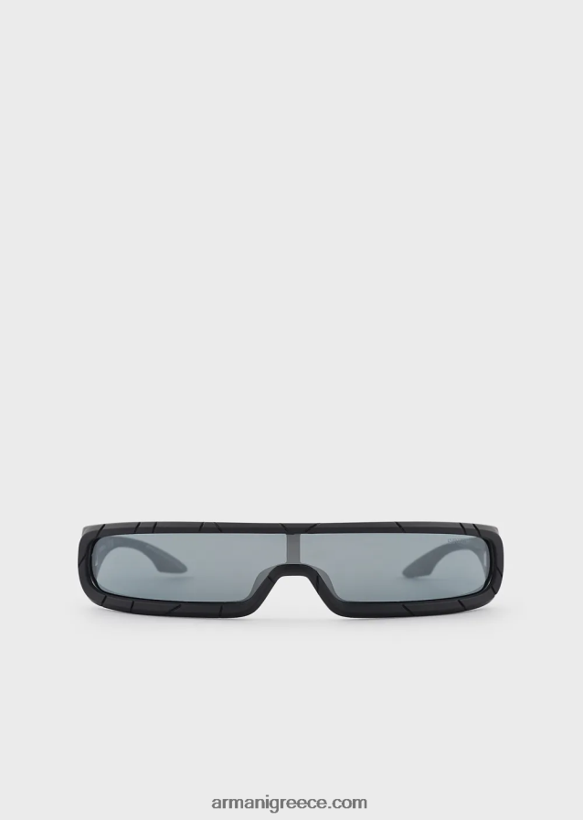 άνδρες Armani ορθογώνια γυαλιά ηλίου 4046R62263