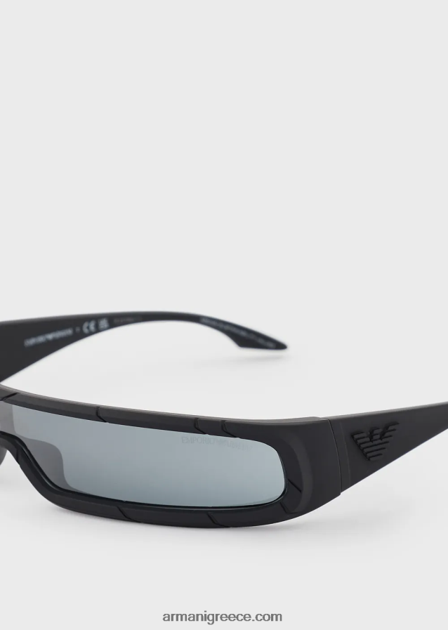 άνδρες Armani ορθογώνια γυαλιά ηλίου 4046R62263