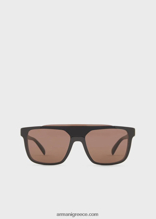 άνδρες Armani τετράγωνα γυαλιά ηλίου 4046R62277