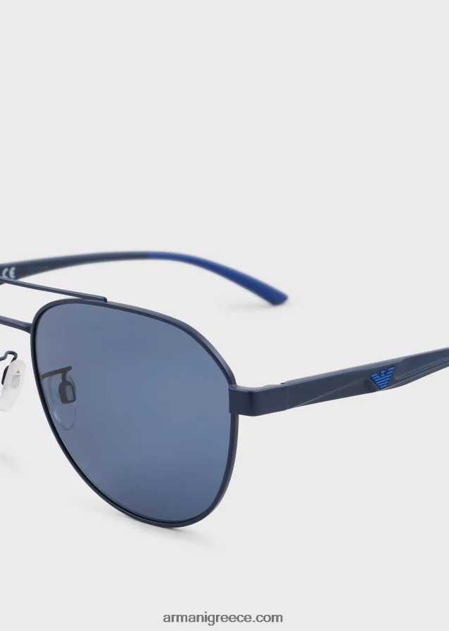 άνδρες Armani γυαλιά ηλίου αεροπόρου 4046R62294