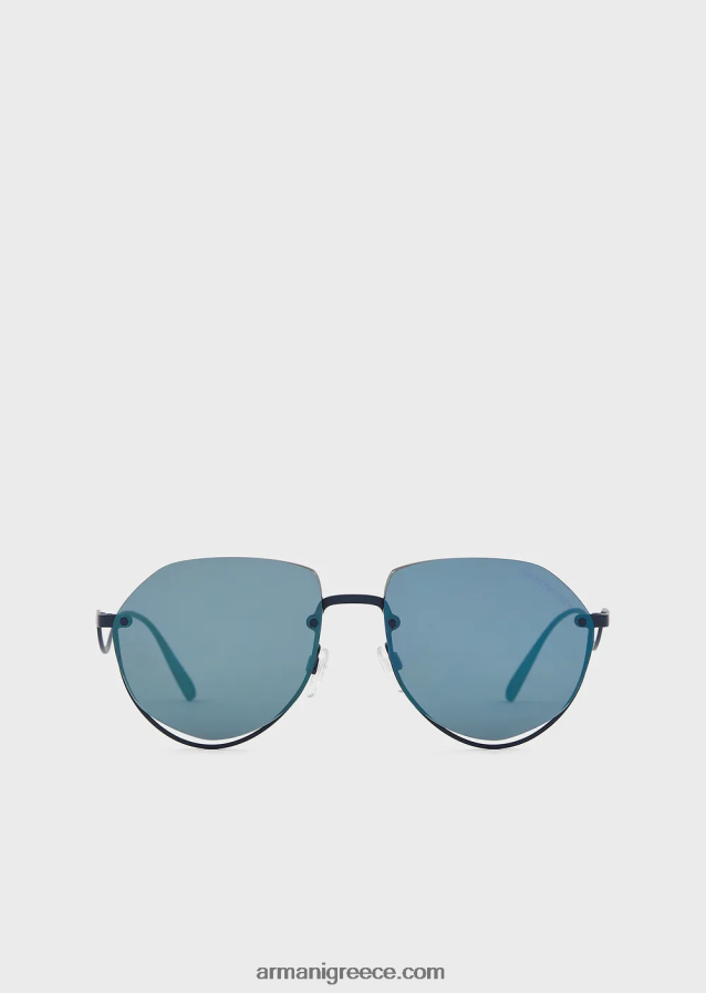 άνδρες Armani γυαλιά ηλίου αεροπόρου 4046R62295 μπλε