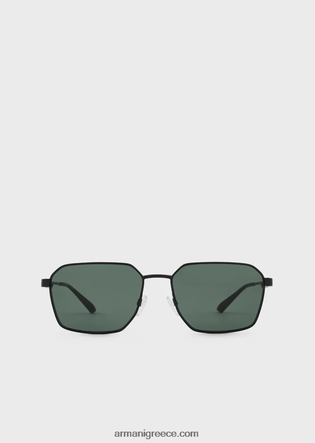 άνδρες Armani ορθογώνια γυαλιά ηλίου 4046R62301