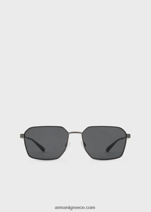 άνδρες Armani ορθογώνια γυαλιά ηλίου 4046R62302