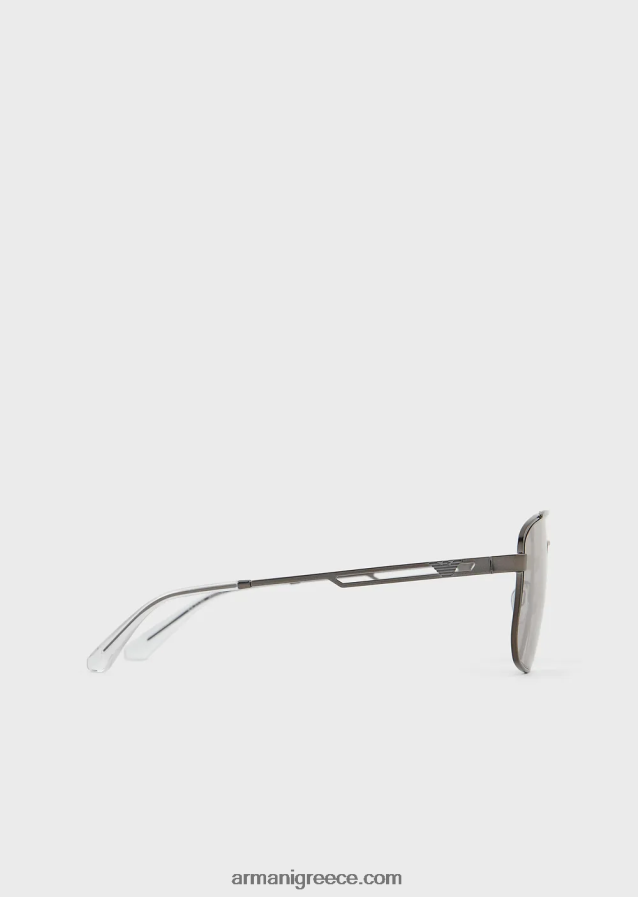 άνδρες Armani ορθογώνια γυαλιά ηλίου 4046R62328