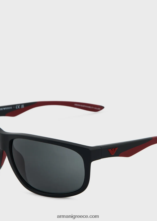 άνδρες Armani μαξιλάρι γυαλιά ηλίου 4046R62331 μαύρος