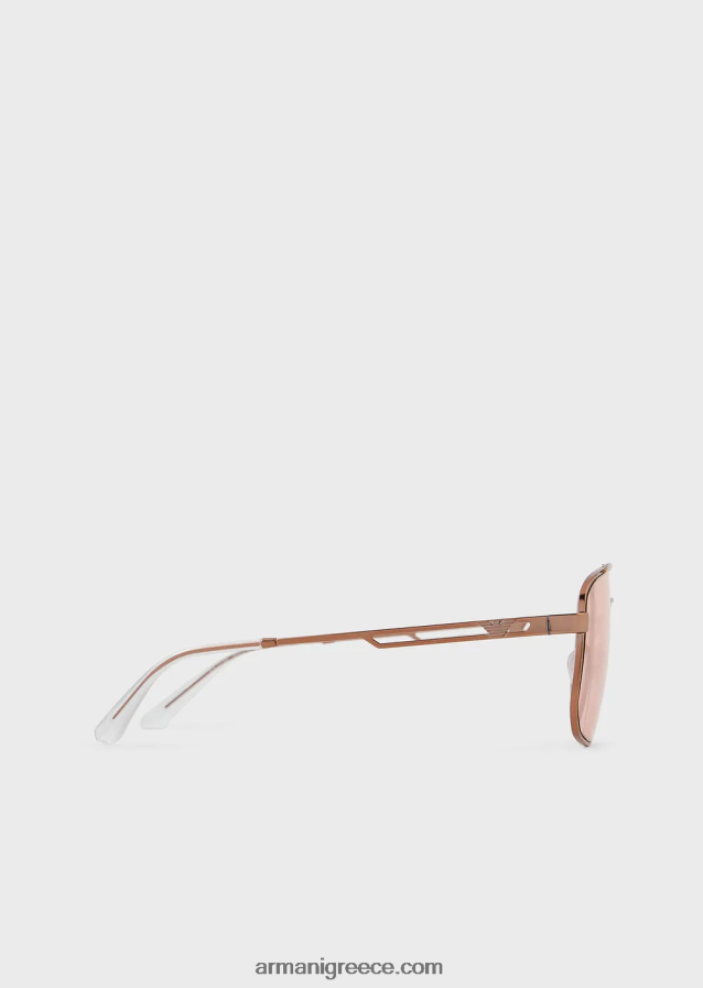 άνδρες Armani ορθογώνια γυαλιά ηλίου 4046R62334