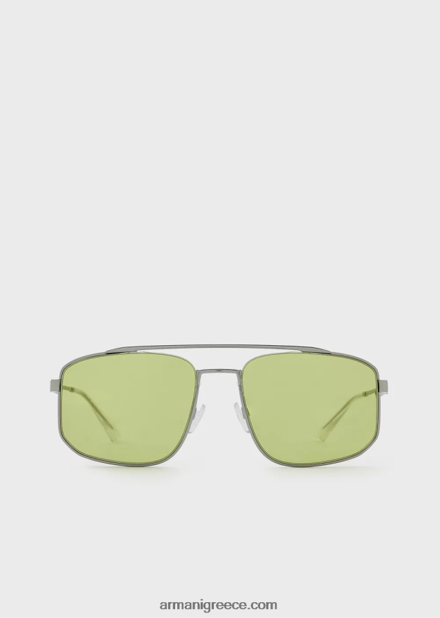 άνδρες Armani ορθογώνια γυαλιά ηλίου 4046R62360